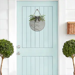 Plant Wooden Hanging Board (Circular)