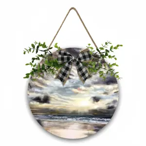 Shining Moment Wooden Hanging Board (Circular)