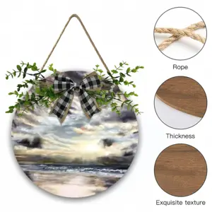 Shining Moment Wooden Hanging Board (Circular)