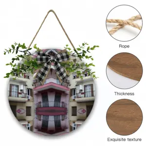 Fraise 3 Wooden Hanging Board (Circular)