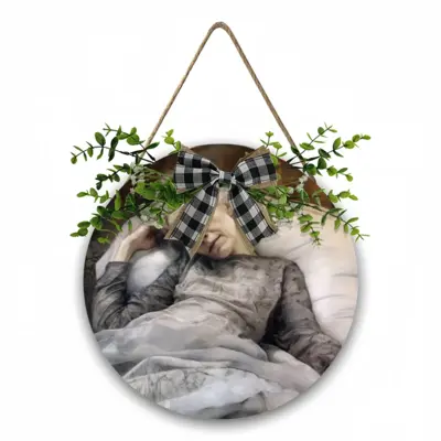 Sweet Dreams Wooden Hanging Board (Circular)