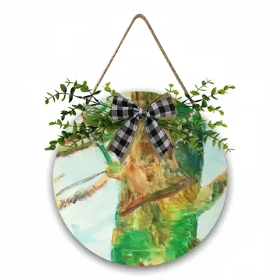 Awakening 2 Wooden Hanging Board (Circular)