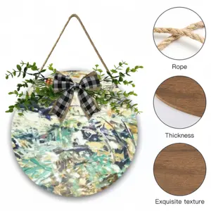 Obverse Wooden Hanging Board (Circular)