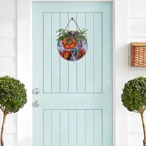 Grace Wooden Hanging Board (Circular)