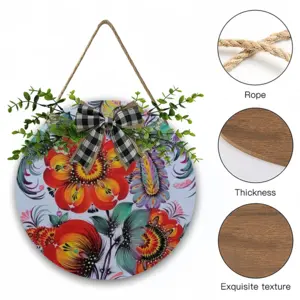 Grace Wooden Hanging Board (Circular)