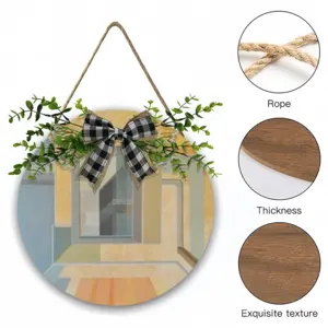 The Shine Wooden Hanging Board (Circular)