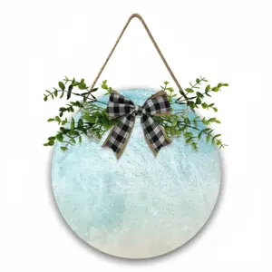 Daydreaming Wooden Hanging Board (Circular)