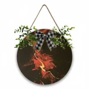 Match Strike Wooden Hanging Board (Circular)