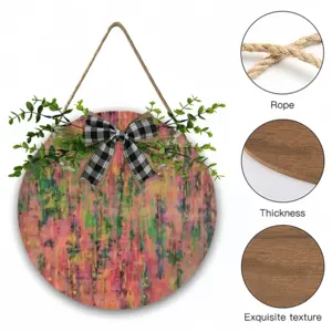 #83-2021 Wooden Hanging Board (Circular)