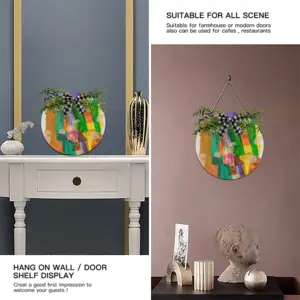 Mixing Wooden Hanging Board (Circular)