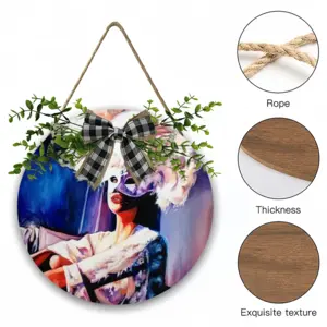 Celebration Wooden Hanging Board (Circular)