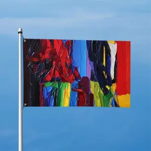 The Shopping Double Sided Flag (Multi-Size, Horizontal)