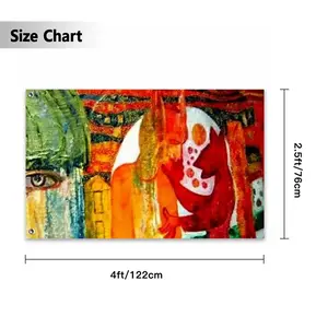 73 Fragment S Double Sided Flag (Multi-Size, Horizontal)