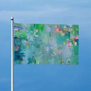 Sea Of Glass #6 Double Sided Flag (Multi-Size, Horizontal)