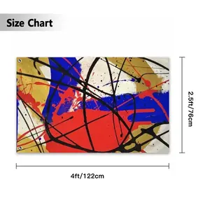 Meghan Double Sided Flag (Multi-Size, Horizontal)