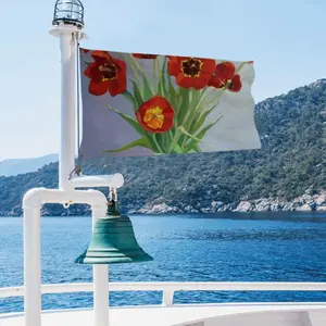 Tulips Double Sided Flag (Multi-Size, Horizontal)