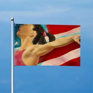 Mckayla Maroney Double Sided Flag (Multi-Size, Horizontal)