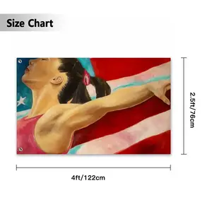 Mckayla Maroney Double Sided Flag (Multi-Size, Horizontal)