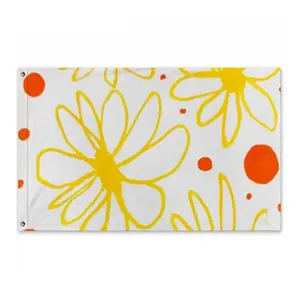 Spring Double Sided Flag (Multi-Size, Horizontal)