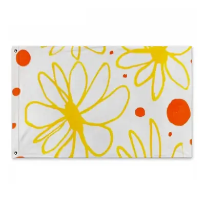 Spring Double Sided Flag (Multi-Size, Horizontal)