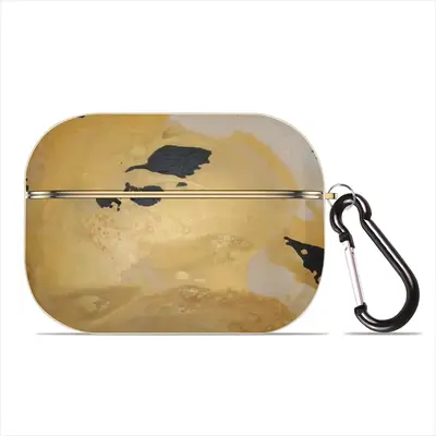 Face Airpods Pro Case (Hard Shell, Golden)