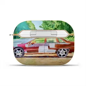 Car On Highway 319 Airpods Pro Case (Hard Shell, Golden)