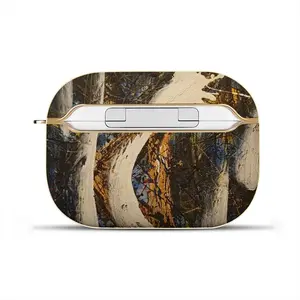 River Airpods Pro Case (Hard Shell, Golden)