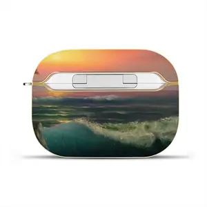 Ocean Airpods Pro Case (Hard Shell, Golden)