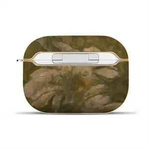 Magnolia Airpods Pro Case (Hard Shell, Golden)