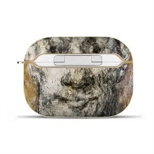 Face 4 Airpods Pro Case (Hard Shell, Golden)