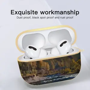 Sun On The White Ius River Airpods Pro Case (Hard Shell, Golden)