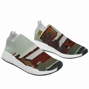 Men Landscape With An Old Church NM-1 Popcorn Shoes