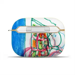 Everyday Micro-Scenes 035 Airpods Pro Case (Hard Shell, Golden)