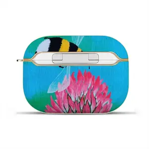 Flights Of The Bumblebee Animals Insects Clever Botanical Garden Flora Airpods Pro Case (Hard Shell, Golden)