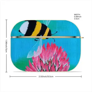 Flights Of The Bumblebee Animals Insects Clever Botanical Garden Flora Airpods Pro Case (Hard Shell, Golden)