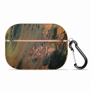 Bronze Abstraction Airpods Pro Case (Hard Shell, Rose Gold)