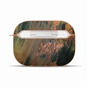 Bronze Abstraction Airpods Pro Case (Hard Shell, Rose Gold)