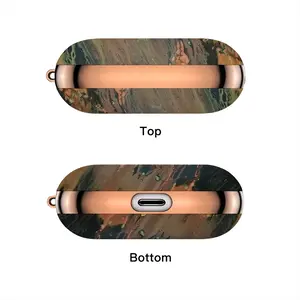 Bronze Abstraction Airpods Pro Case (Hard Shell, Rose Gold)