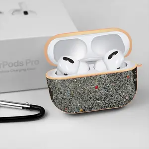 Untitled (Microcosm2) Airpods Pro Case (Hard Shell, Rose Gold)