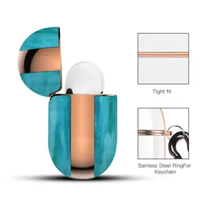 The Sea Airpods Pro Case (Hard Shell, Rose Gold)