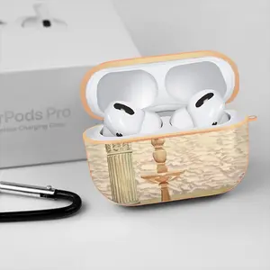 Palace In The Sky Airpods Pro Case (Hard Shell, Rose Gold)