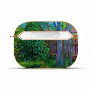 Backyard Fence Airpods Pro Case (Hard Shell, Rose Gold)