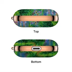 Backyard Fence Airpods Pro Case (Hard Shell, Rose Gold)