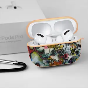 Postcard Airpods Pro Case (Hard Shell, Rose Gold)