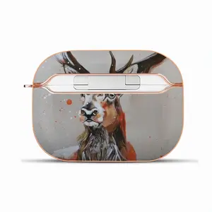 Deer Airpods Pro Case (Hard Shell, Rose Gold)