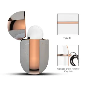 Deer Airpods Pro Case (Hard Shell, Rose Gold)