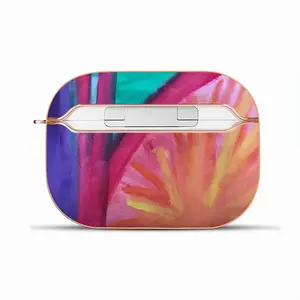 Colorful Straws Airpods Pro Case (Hard Shell, Rose Gold)