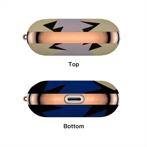 Blue Scarf Airpods Pro Case (Hard Shell, Rose Gold)