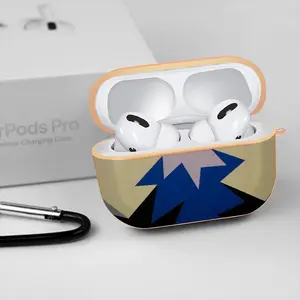 Blue Scarf Airpods Pro Case (Hard Shell, Rose Gold)