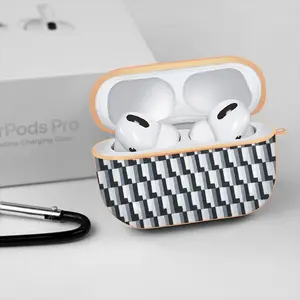 L Airpods Pro Case (Hard Shell, Rose Gold)